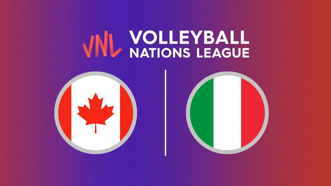 Передача Volleyball. Nations League, Round 9, Canada - Italy, Women